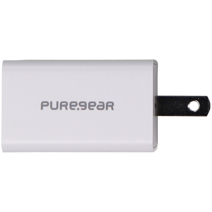 PureGear 25-Watt LightSpeed Wall Charger with Single USB-C Port - White Image 3