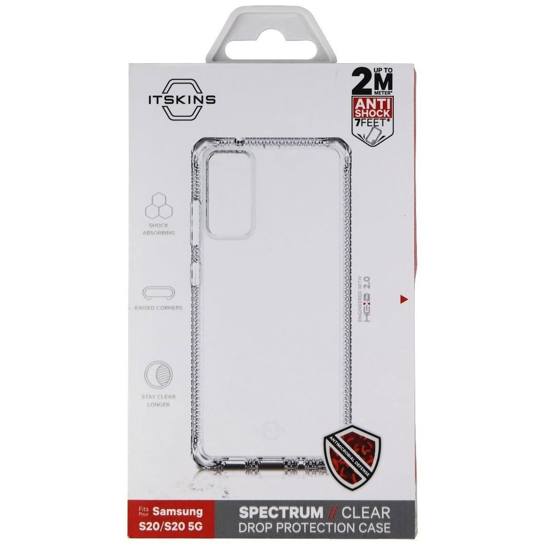 ITSKINS Spectrum Clear Protective Case for Samsung Galaxy S20 (5G) - Transparent Image 2