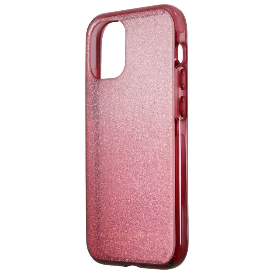 Kate Spade Defensive Hardshell Case for iPhone 12 mini - Glitter Ombre Magenta Image 1