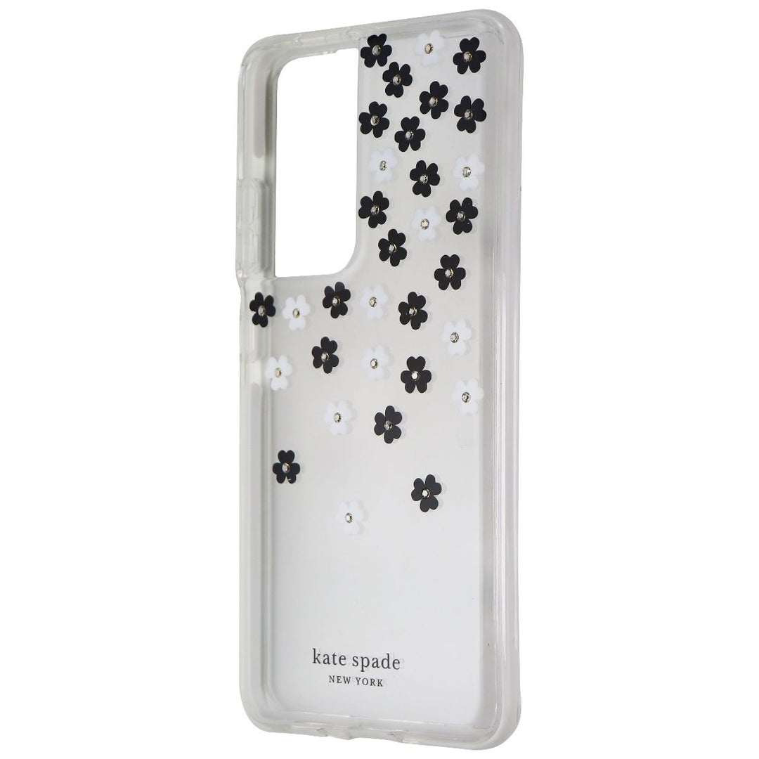 Kate Spade Defensive Hardshell Case for Galaxy S21 Ultra 5G - Scattered Flowers Image 1