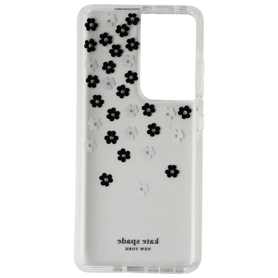 Kate Spade Defensive Hardshell Case for Galaxy S21 Ultra 5G - Scattered Flowers Image 3