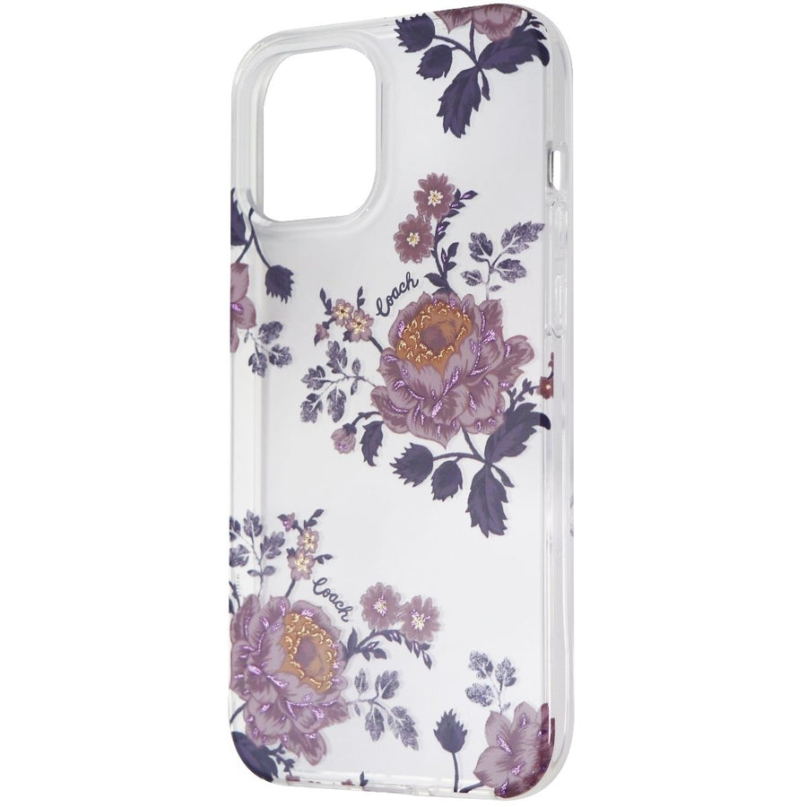 Coach Protective Case for Apple iPhone 12 Pro Max - Moody Floral Clear Image 1