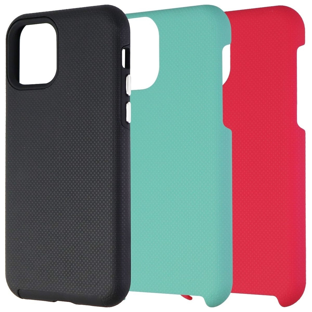 Blu Element Armour 2x Case and Colour Kit for iPhone 11 Pro - Black/Green/Pink Image 1