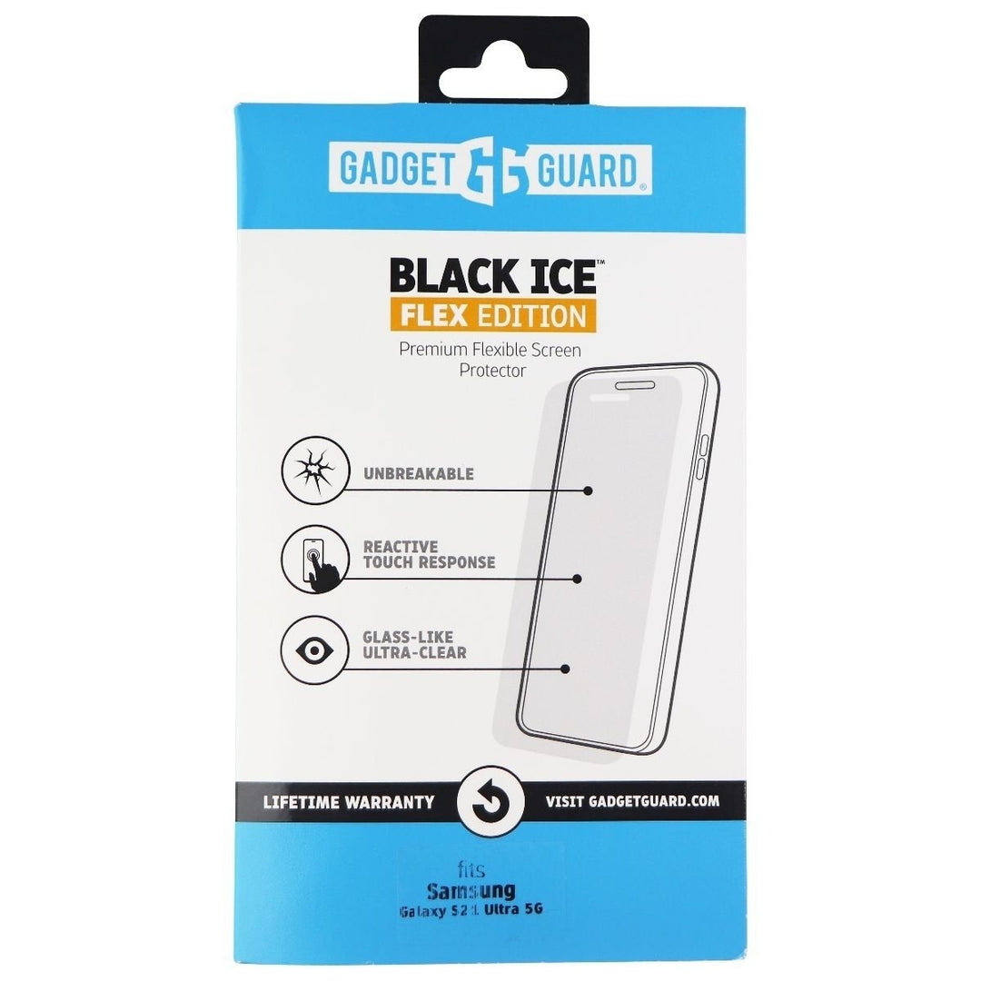 Gadget Guard Flex Edition Screen Protector for Galaxy S21 Ultra 5G - Clear Image 1