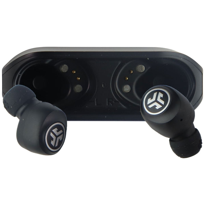 JLab Go Air True Wireless Bluetooth Earbuds + Charging Case - Black Image 2