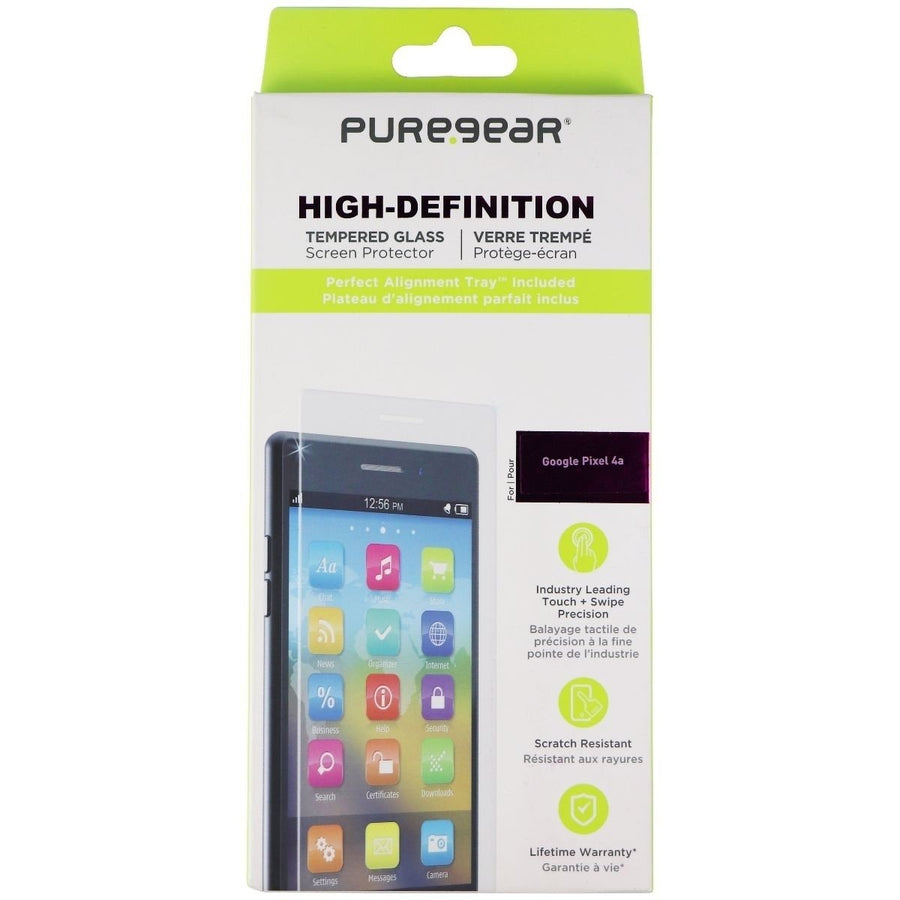 PureGear High-Definition Tempered Glass Screen Protector for Google Pixel 4a Image 1