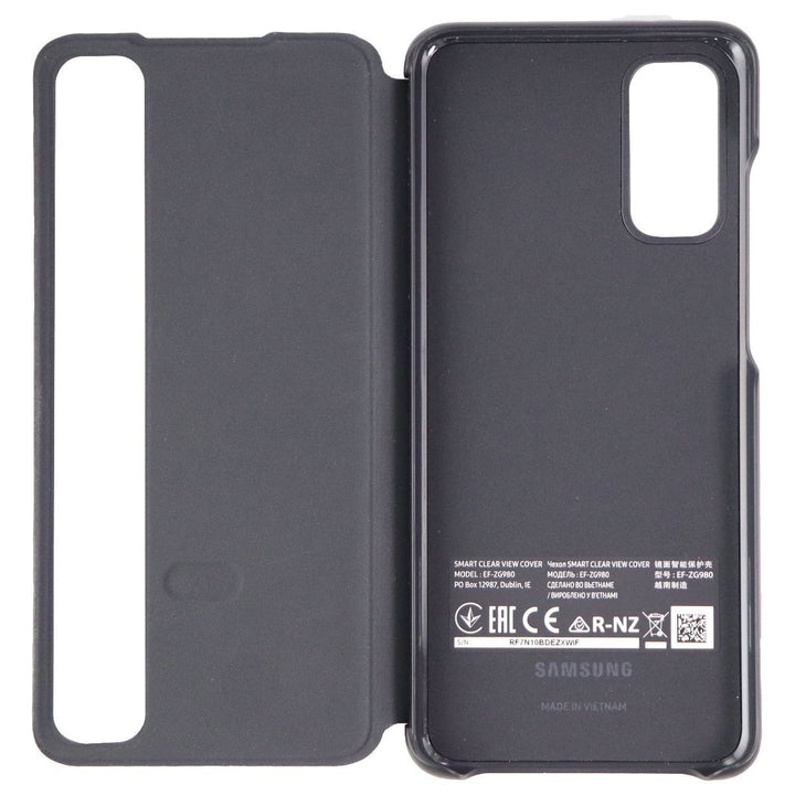 Samsung Smart Clear View Cover for Samsung Galaxy S20 / S20 5G - Black Image 2