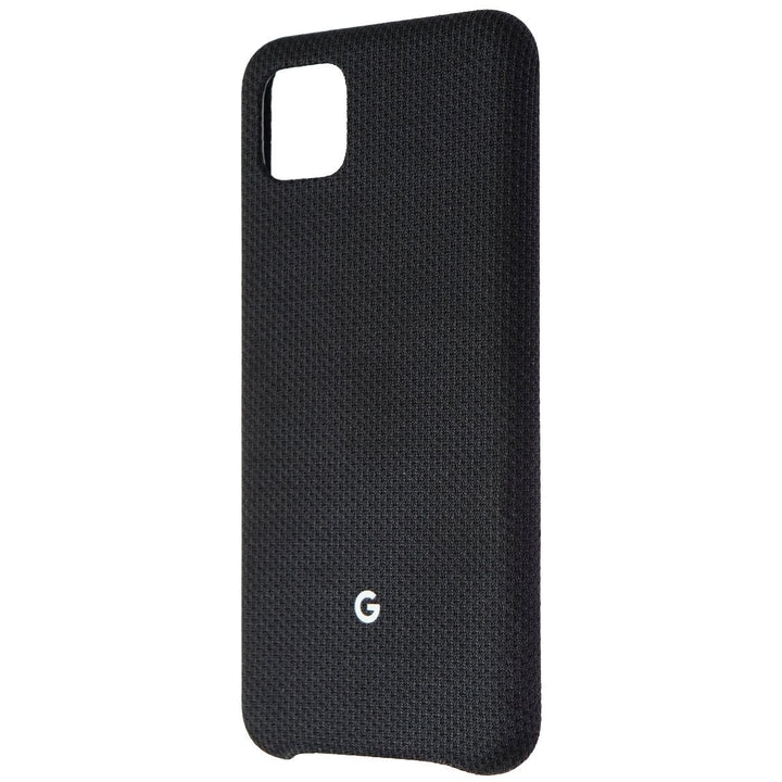 Google Fabric Phone Case for Google Pixel 4 XL Smartphones - Just Black Image 1