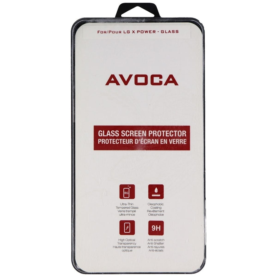 Avoca Glass Screen Protector for LG X Power Smartphone - Clear Image 1