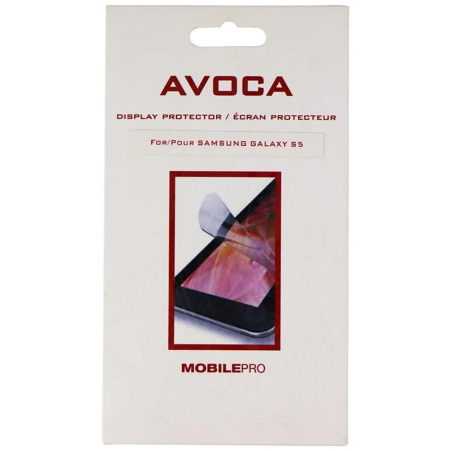 Avoca MobilePro Display Protector for Samsung Galaxy S5 Smartphone - Clear Image 1