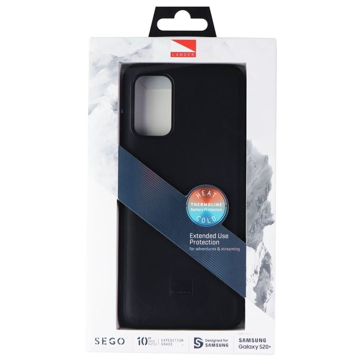 Lander Sego Series Hybrid Slim Case for Samsung Galaxy (S20+) - Black Image 2