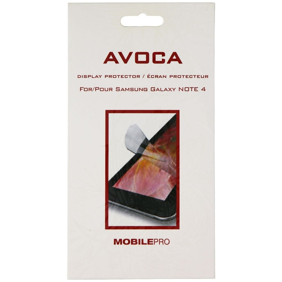 Avoca MobilePro Display Protector 2 Pack for Samsung Galaxy Note4 - Clear Image 1