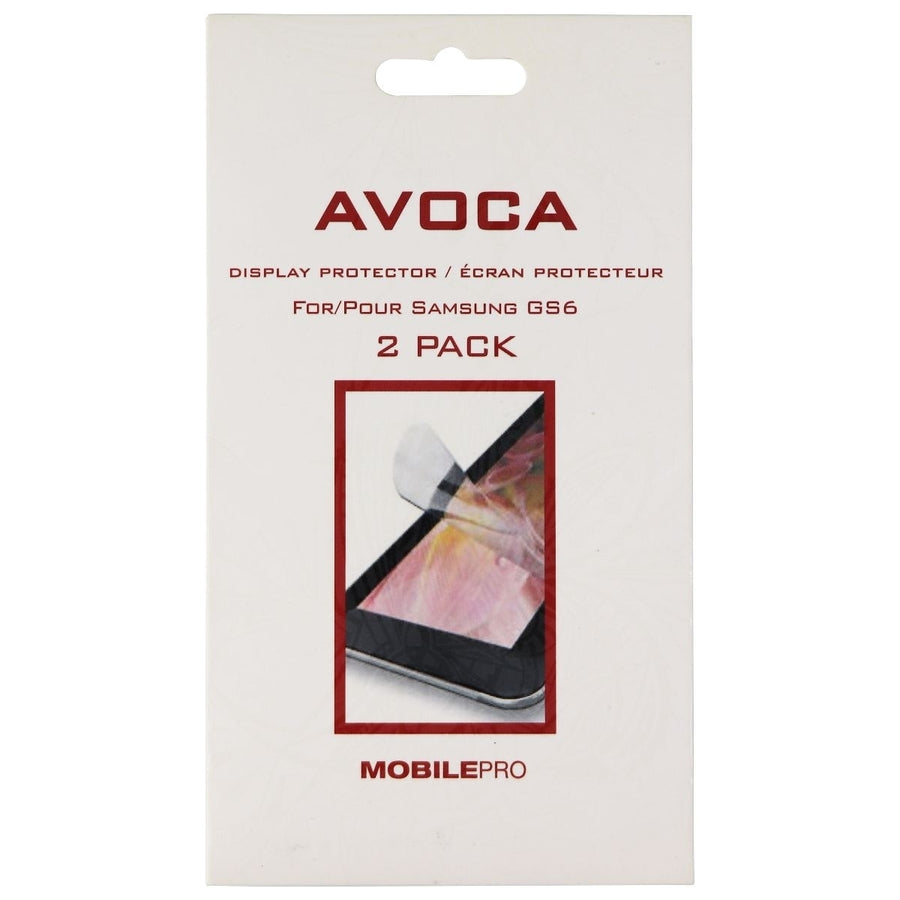 Avoca MobilePro Display Protector 2 Pack for Samsung Galaxy S6 - Clear Image 1