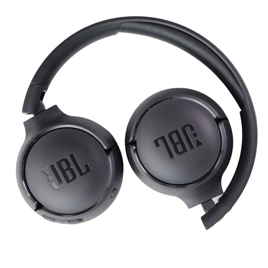 JBL TUNE 500BT On-Ear Wireless Bluetooth Headphones - Black Image 3