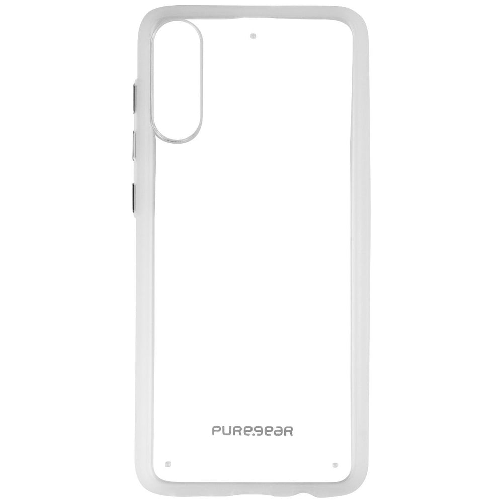 PureGear Slim Shell Protective Case for Galaxy A70 - Clear Image 2