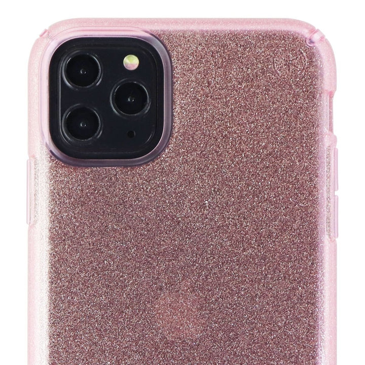 Speck Presidio Clear + Glitter Case for iPhone 11 Pro Max - Bella Pink/Glitter Image 3