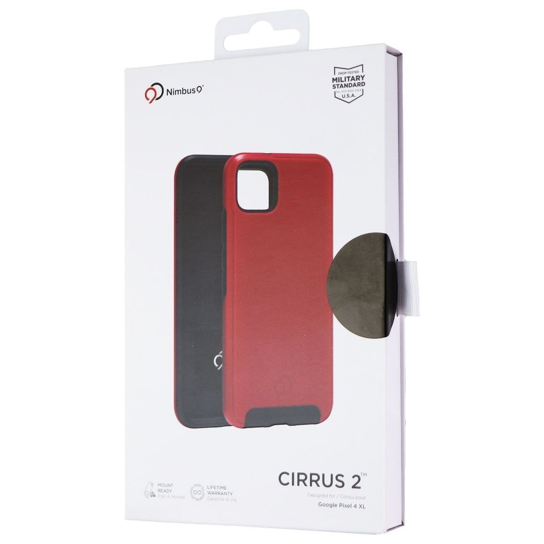 Nimbus9 Cirrus 2 Series Dual Layer Case for Google Pixel 4 XL - Red/Black Image 1