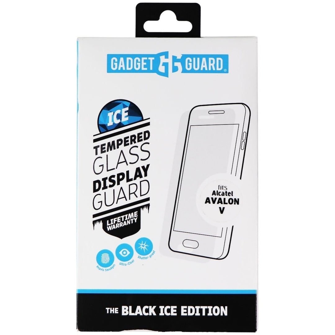 Gadget Guard (Black Ice) Glass Screen Protector for Alcatel Avalon V - Clear Image 1