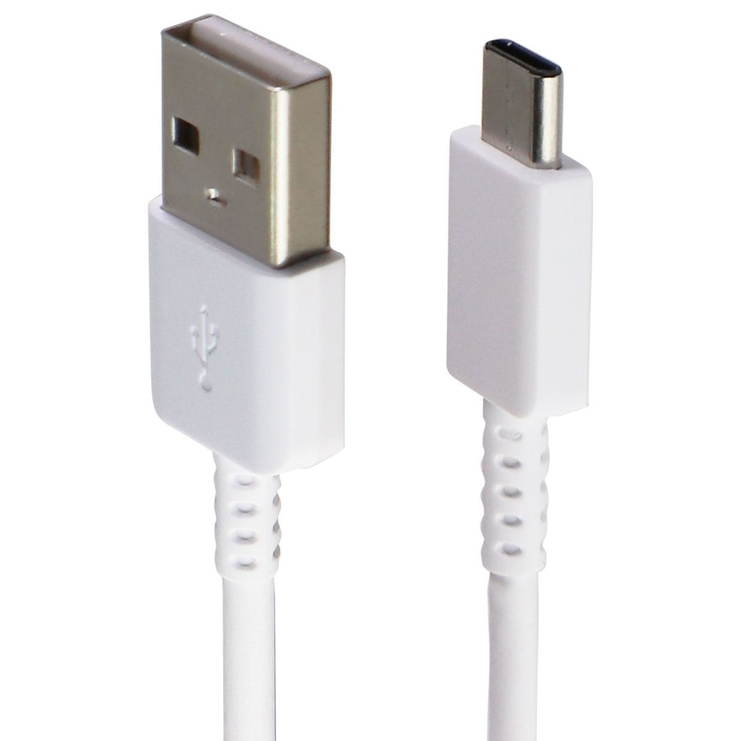 Samsung 2.5 feet USB to USB-C (Type C) Charging Cable EP-DR140AWE- White Image 1