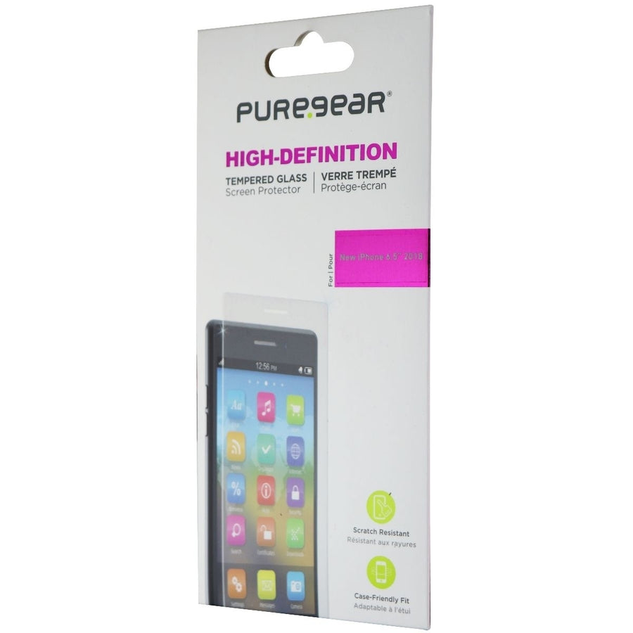 PureGear HD Tempered Glass Screen Protector for Apple iPhone XS Max - Clear Image 1