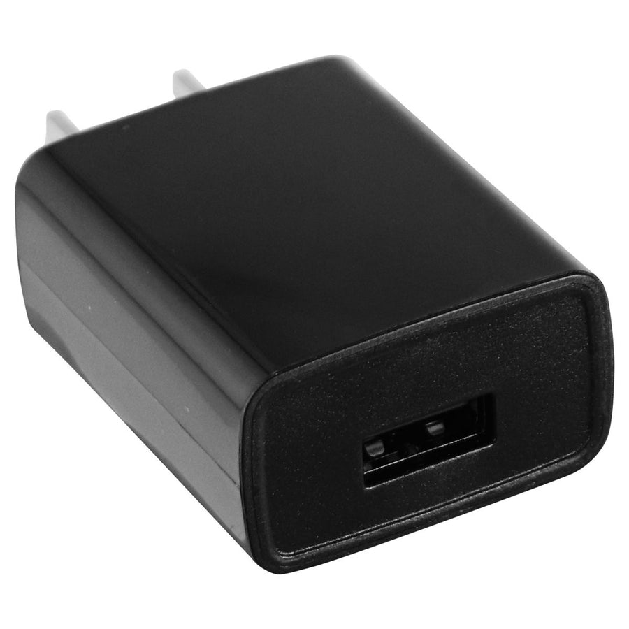 Universal 5V/2A USB Wall Charger for Smartphones and More - Black (PA-US5V2A-036) Image 1