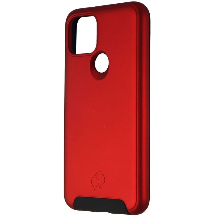 Nimbus9 Cirrus 2 Series Hard Case for Google Pixel 5 Smartphones - Red/Black Image 1