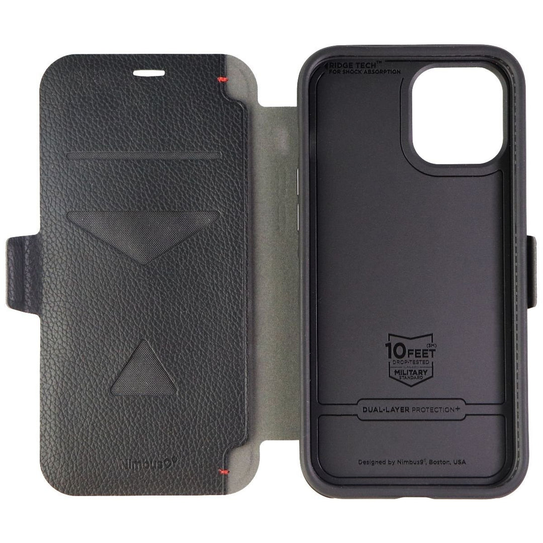 Nimbus9 Cirrus Wallet Case for Apple iPhone 12 Pro Max - Saddle Black Image 4