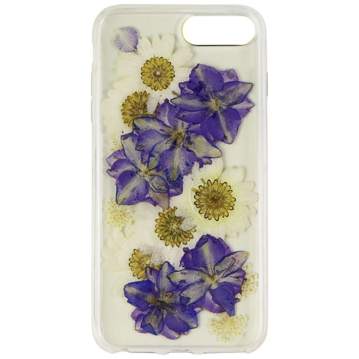 Habitu Everlast Pressed Flowers Case for iPhone 8+ / 7+ (Plus) - Daisy / Violet Image 3