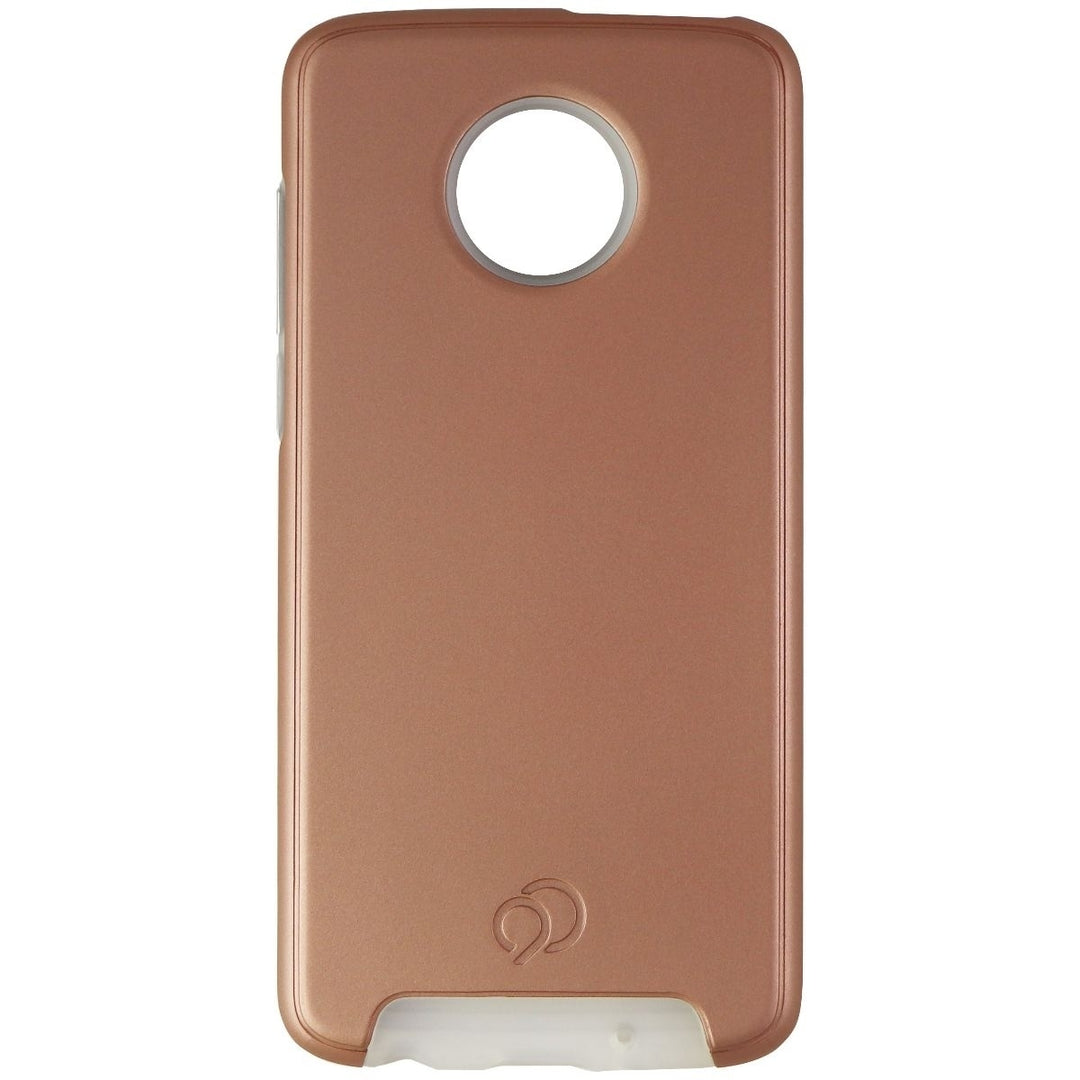 Nimbus9 Cirrus 2 Series Hard Case for Motorola Moto Z4 - Rose Clear Image 2