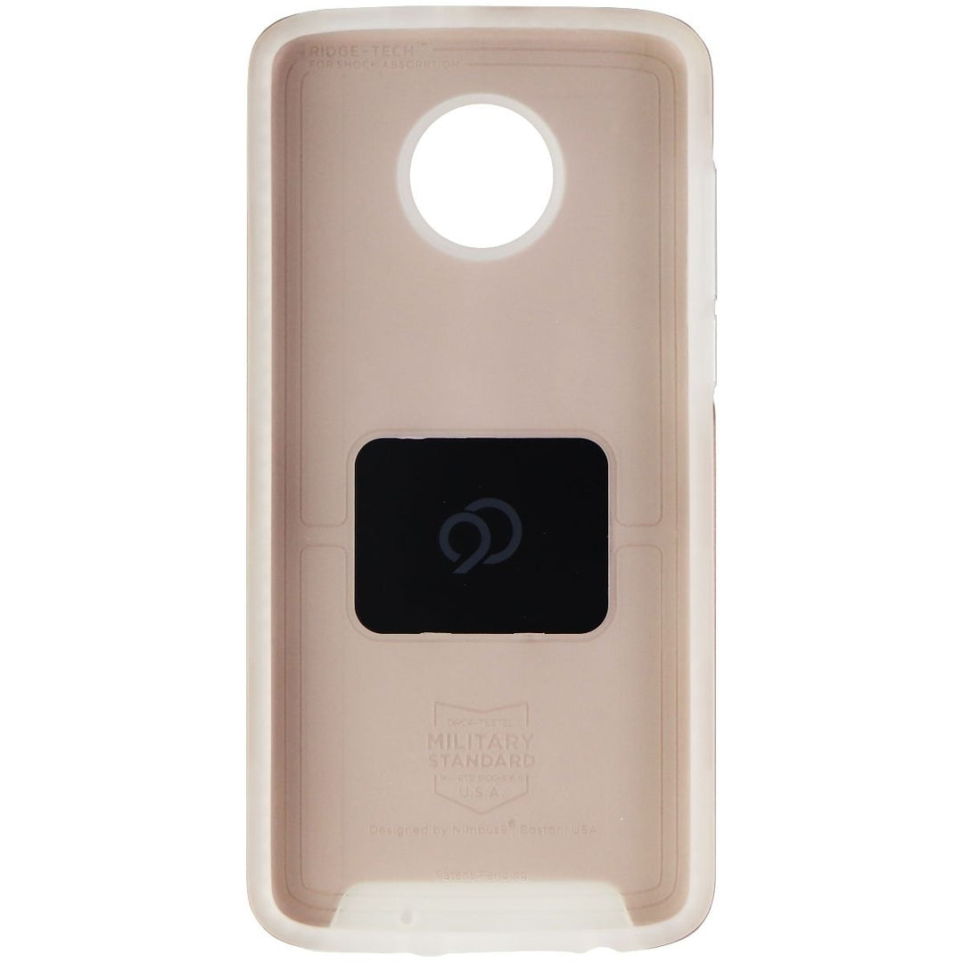 Nimbus9 Cirrus 2 Series Hard Case for Motorola Moto Z4 - Rose Clear Image 3