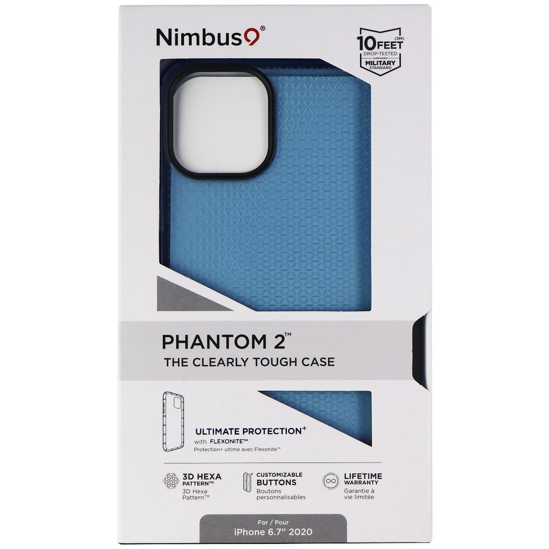 Nimbus9 Phantom 2 Flexible Gel Case for Apple iPhone 12 Pro Max - Pacific Blue Image 4