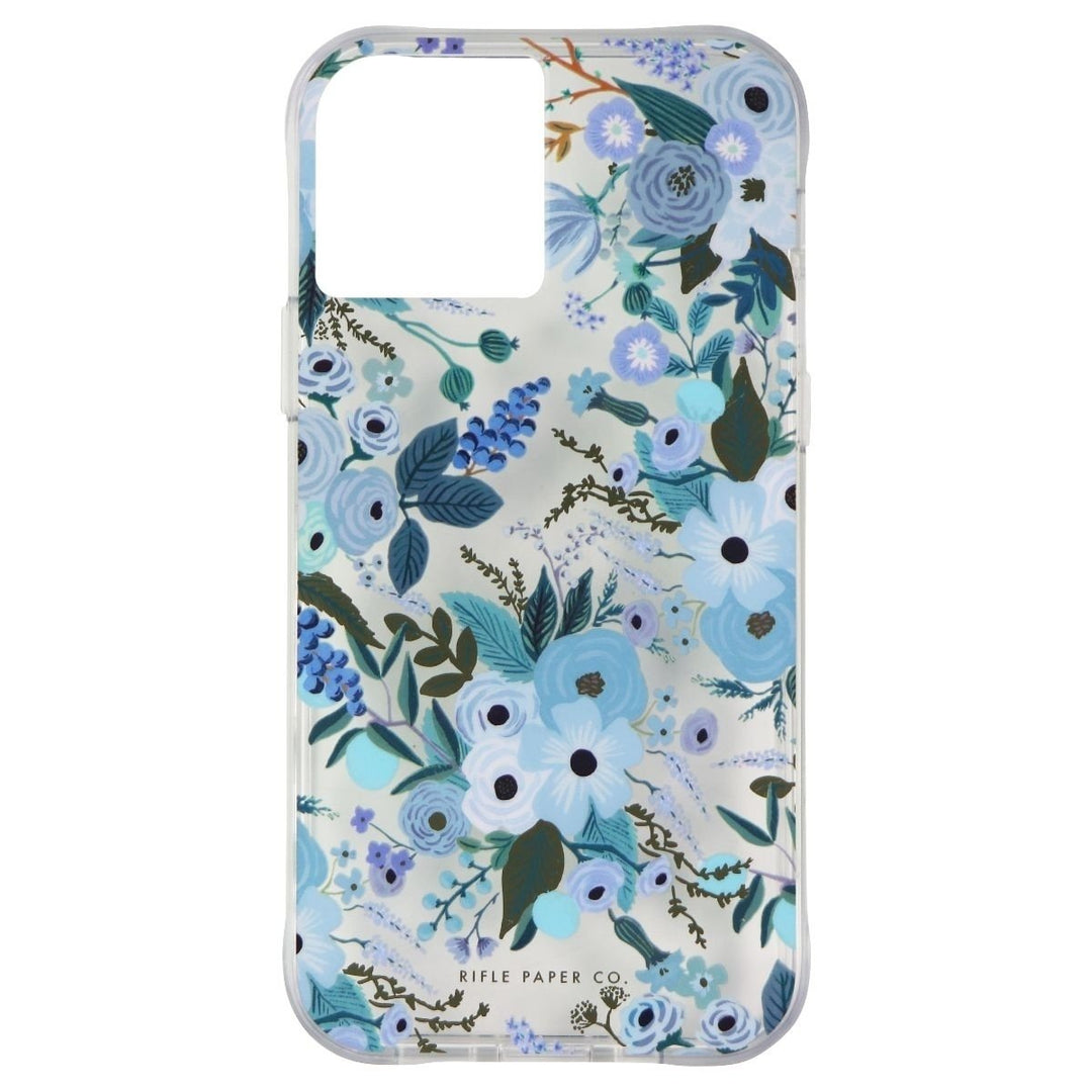 Rifle Paper Co. Hard Case for Apple iPhone 12/iPhone 12 Pro - Garden Party Blue Image 2