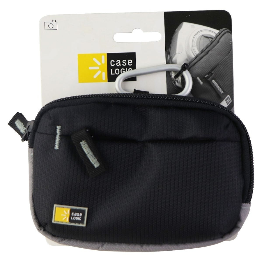Case Logic TBC-303 Medium Camera/Camcorder Case - Black and Gray Image 1
