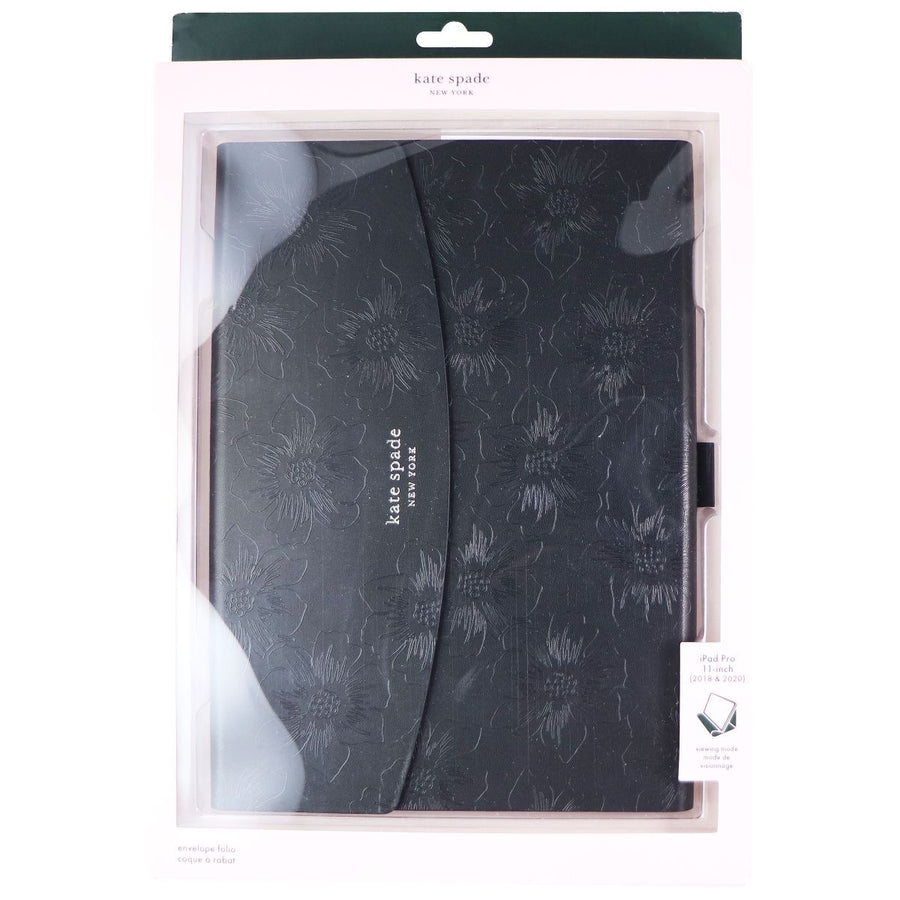 Kate Spade Envelope Folio Case for Apple iPad Pro 11 (2nd & 1st Gen) - Black Image 1