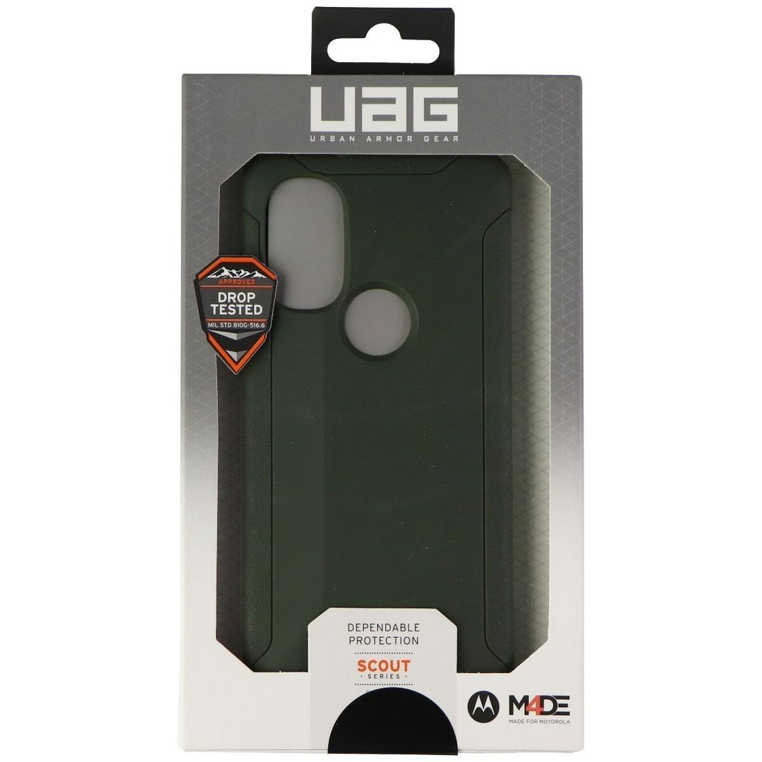 Urban Armor Gear Scout Case for Motorola Moto G Power (3rd Gen 2022) - Olive Image 1