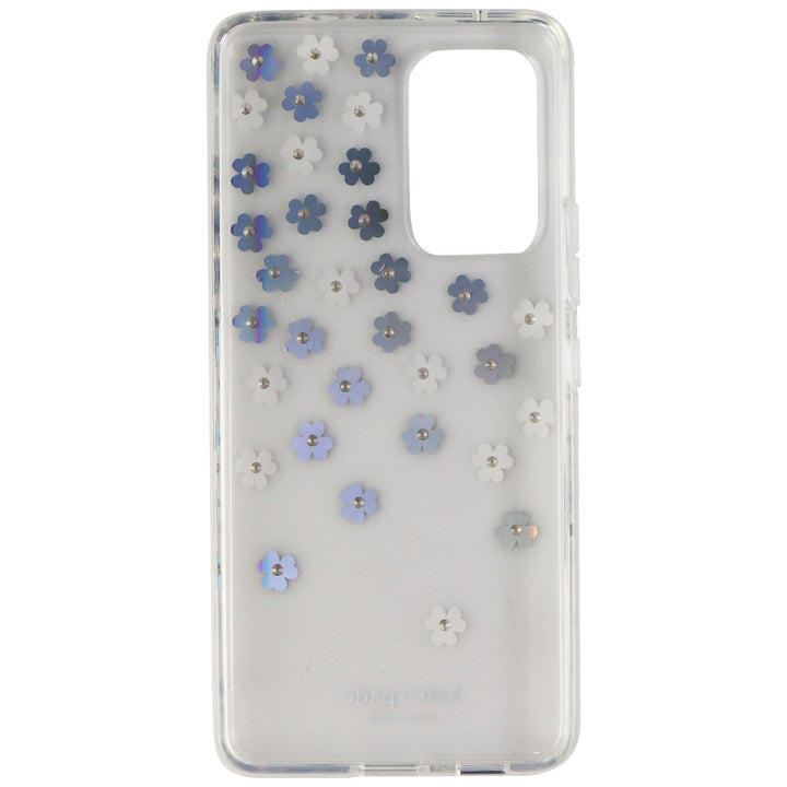 Kate Spade Hardshell Case for Galaxy A53 5G - Iridescent Scattered Flowers Image 3