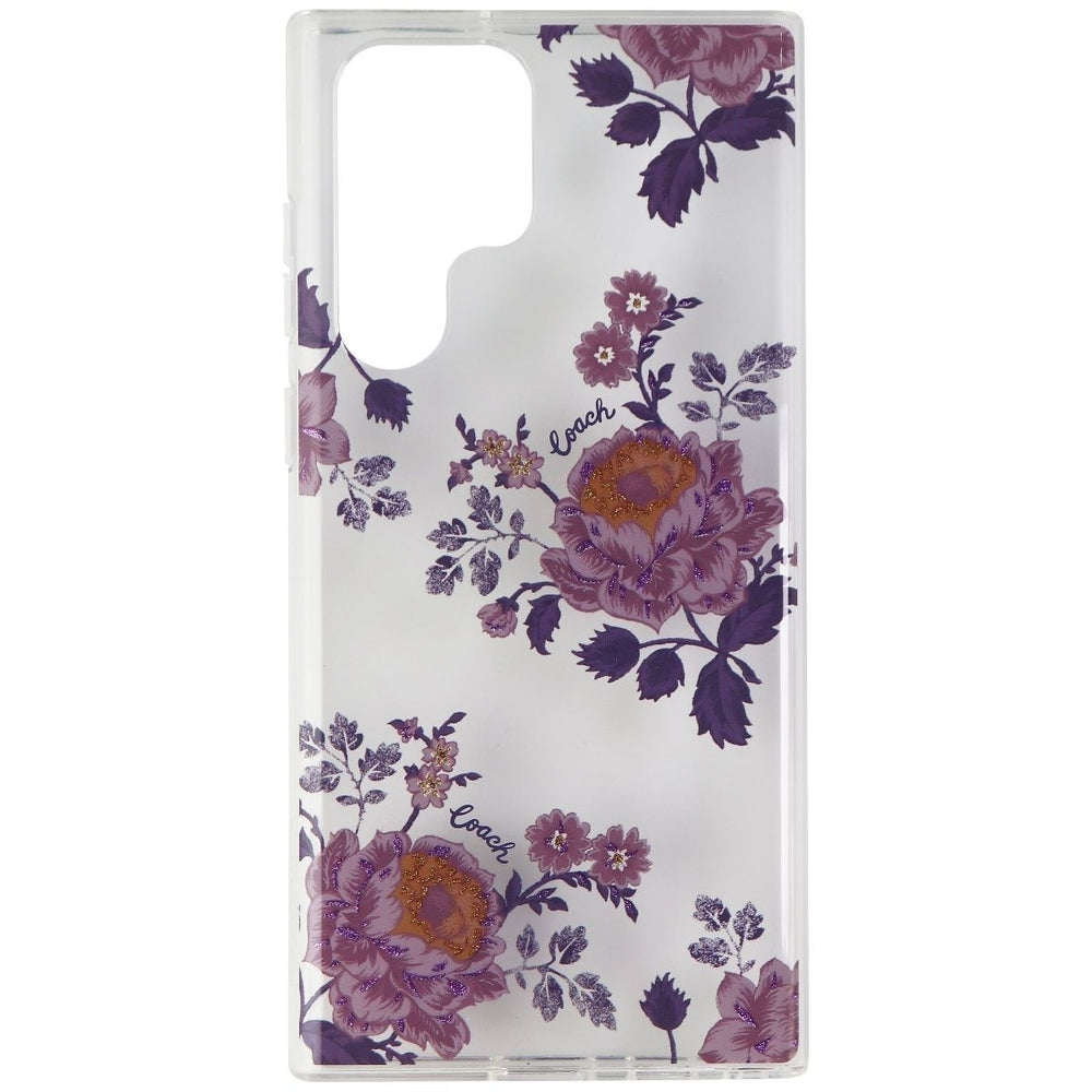 Coach Protective Hardshell Case for Samsung Galaxy S22 Ultra - Moody Floral Image 2