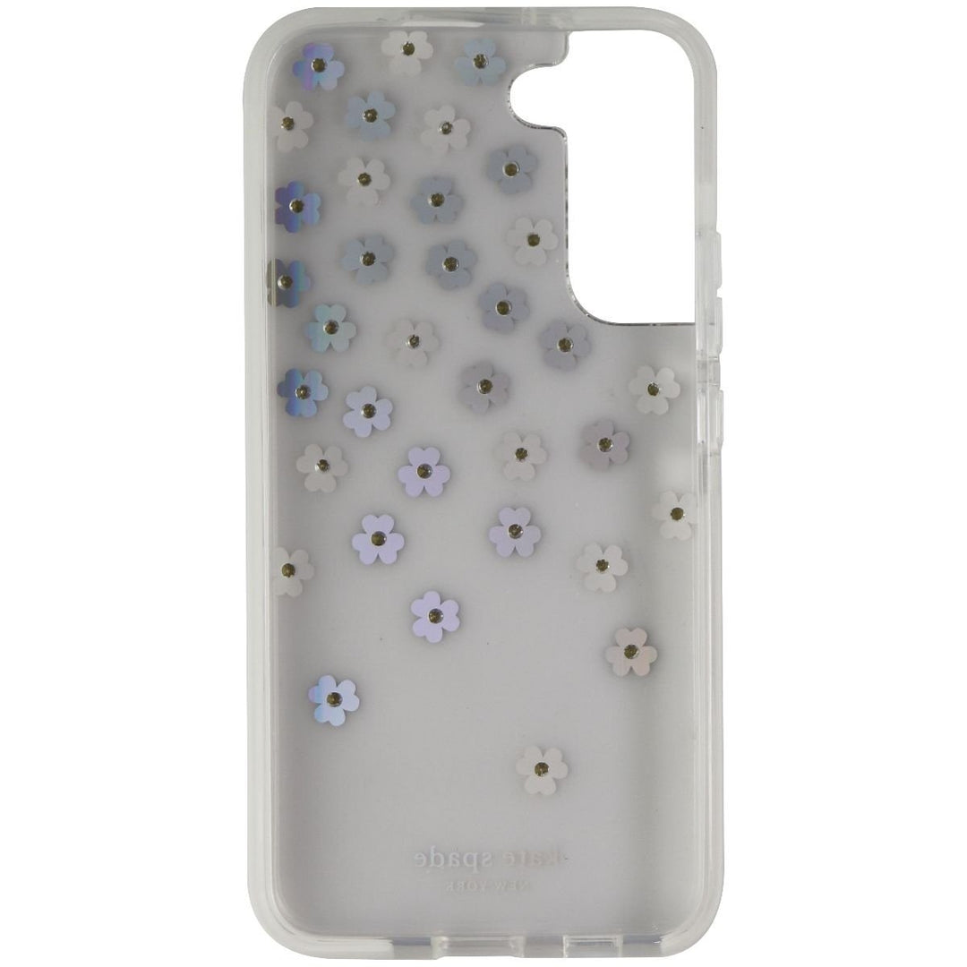 Kate Spade Defensive Hardshell Case for Galaxy (S22+) - Scattered Flowers Image 3
