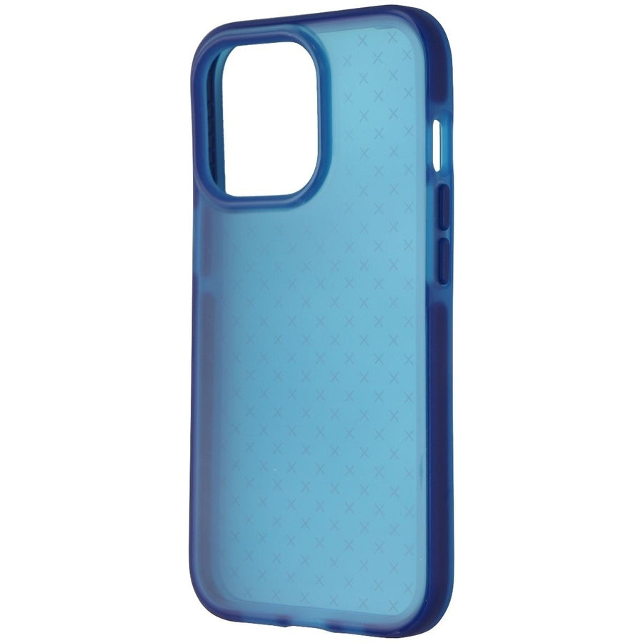 Tech21 Evo Check Flexible Gel Case for Apple iPhone 13 Pro - Blue Image 1