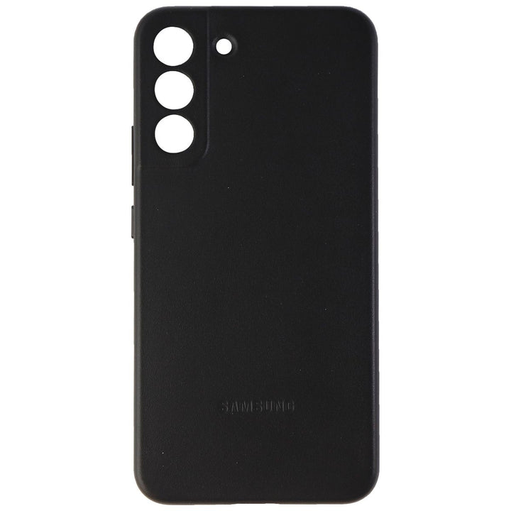 Samsung Official Leather Cover for Samsung Galaxy (S22+) - Black Image 2