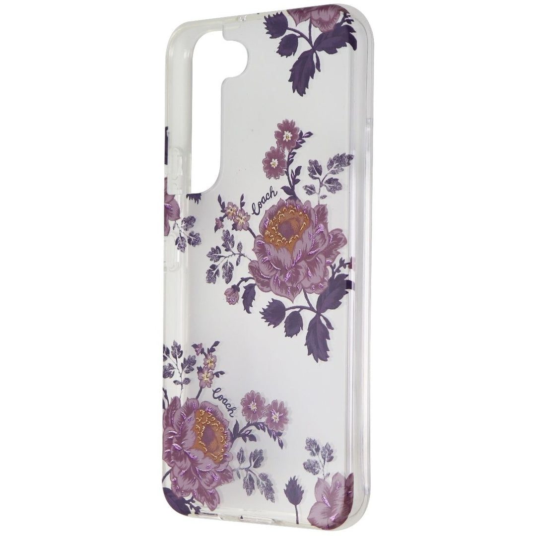 Coach Protective Hard Case for Samsung Galaxy S22 - Moody Floral Image 1