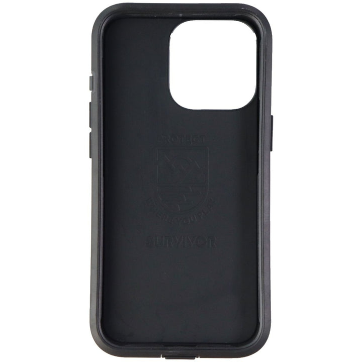 Griffin Survivor Earth Series Case for iPhone 13 Pro Smartphones - Black Image 3