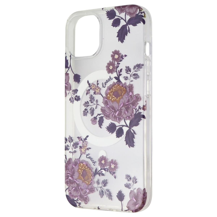 Coach Protective Case for MagSafe for Apple iPhone 13 - Moody Floral Clear Image 1