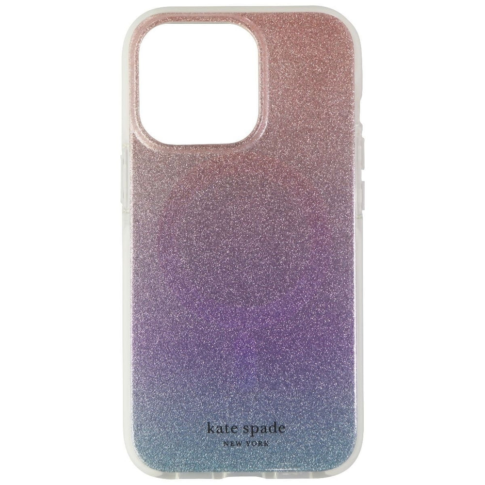 Kate Spade Hardshell Case for MagSafe for iPhone 13 Pro - Glitter Ombre Pink Image 2