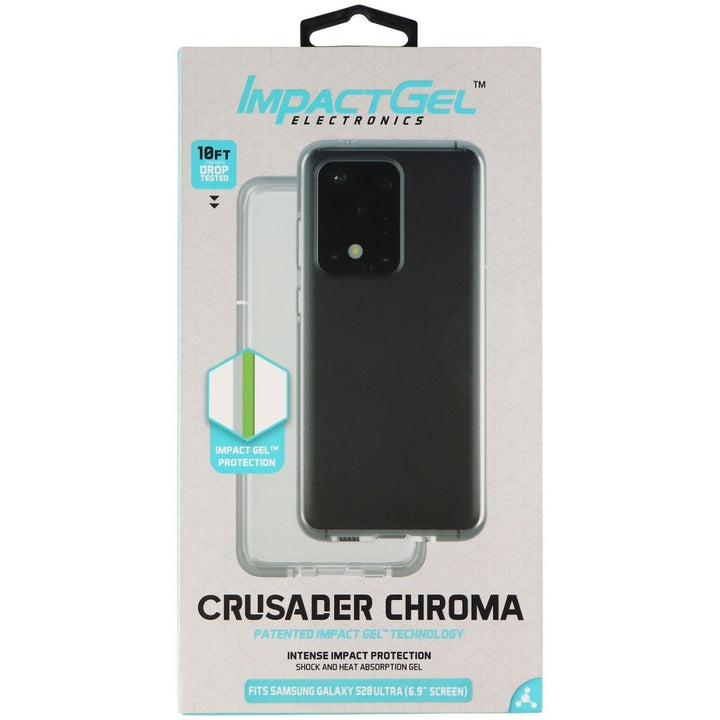 Impact Gel Crusader Chroma Series Case for Samsung Galaxy S20 Ultra - Clear Image 4