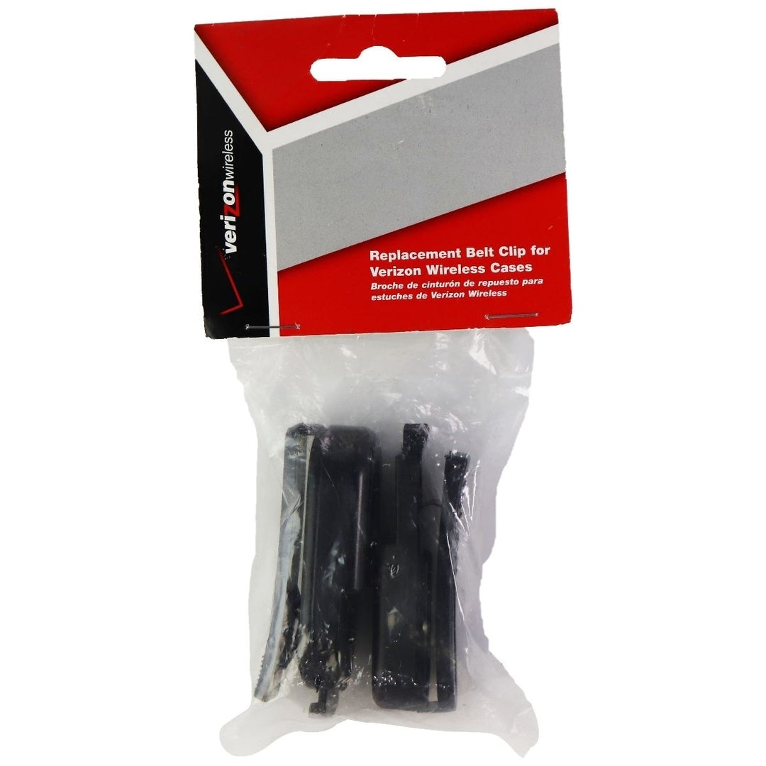 Verizon Replacement Belt Clip 2 Pack for Verizon Wireless Cases - Black Image 1