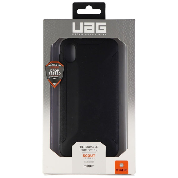 Urban Armor Gear Scout Series Case for Motorola Moto e6 - Black Image 4