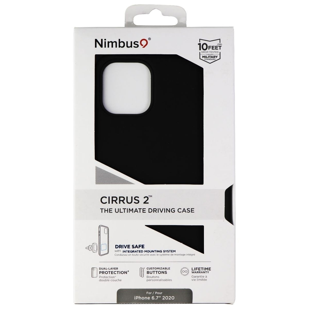 Nimbus9 Cirrus 2 Series Case for Apple iPhone 12 Pro Max - Black Image 1