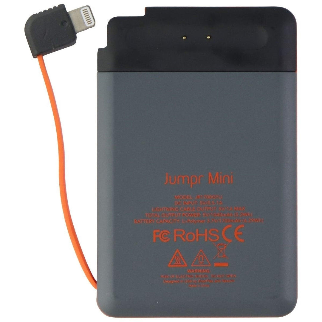 EnerPlex Jumpr 1700 mAh Mini-L Power Bank for iPhonesiPods and iPads Image 3