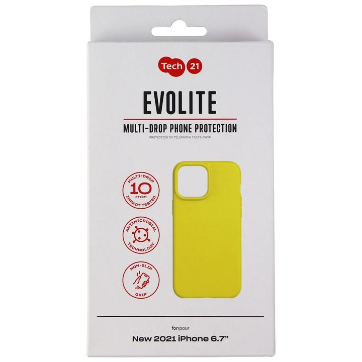 Tech21 Evo Lite Flexible Case for Apple iPhone 13 Pro Max - Sunflower Yellow Image 4